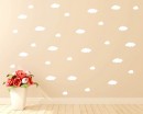 Clouds Pattern Wall Decal Nursery Modern Vinyl Sticker